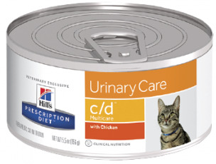 Hill's Prescription Diet Feline c/d Multicare Chicken - Lata 5.5oz